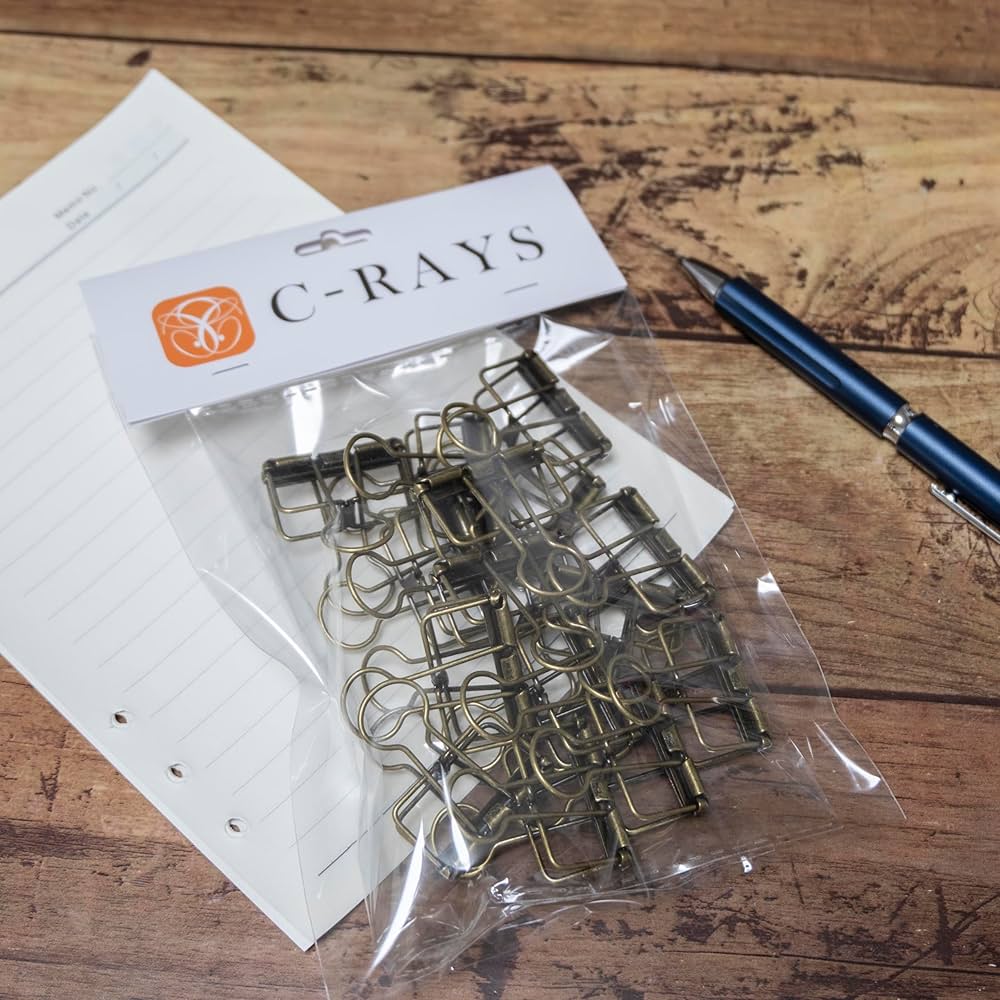 アンティーククリップ Amazon | C-RAYS ダブルクリップ Wクリップ アンティーク